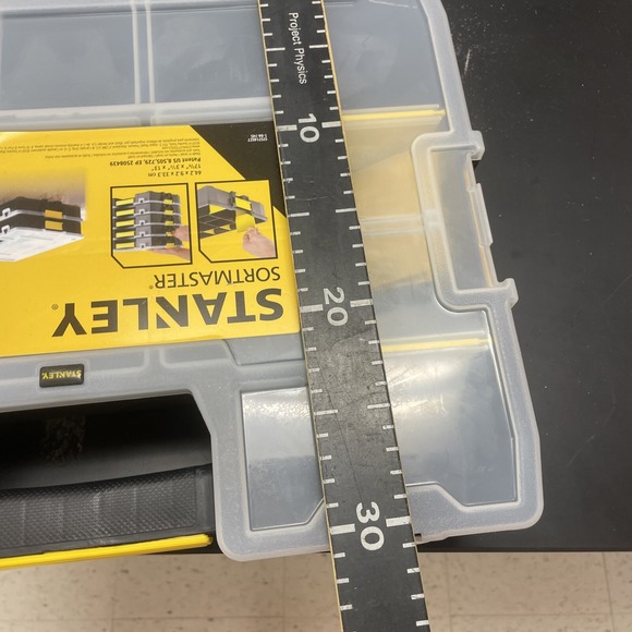 Stanley Tools-Stackable Sort Master Junior Organizer - Picture 6 of 10